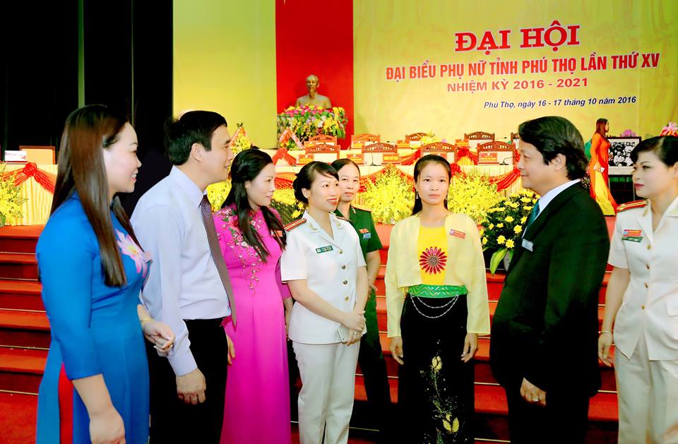 Đại hội đại biểu phụ nữ tỉnh Phú Thọ lần thứ XV, nhiệm kỳ 2016-2021